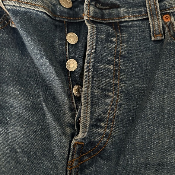 NWT Levi’s wedgie straight high rise denim jeans size 12/31 - Picture 5 of 5